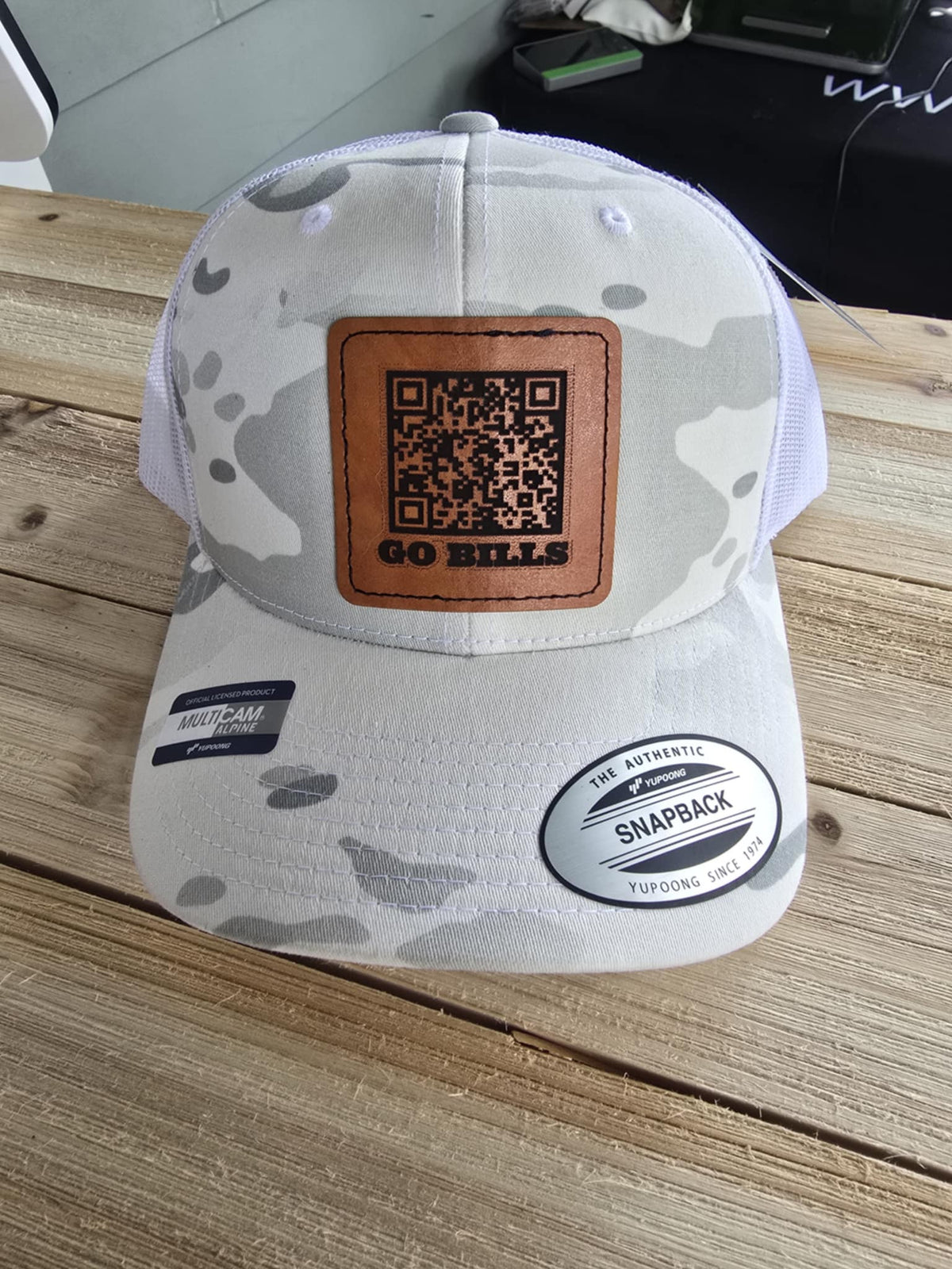 Bills Shout Song QR Code Hat