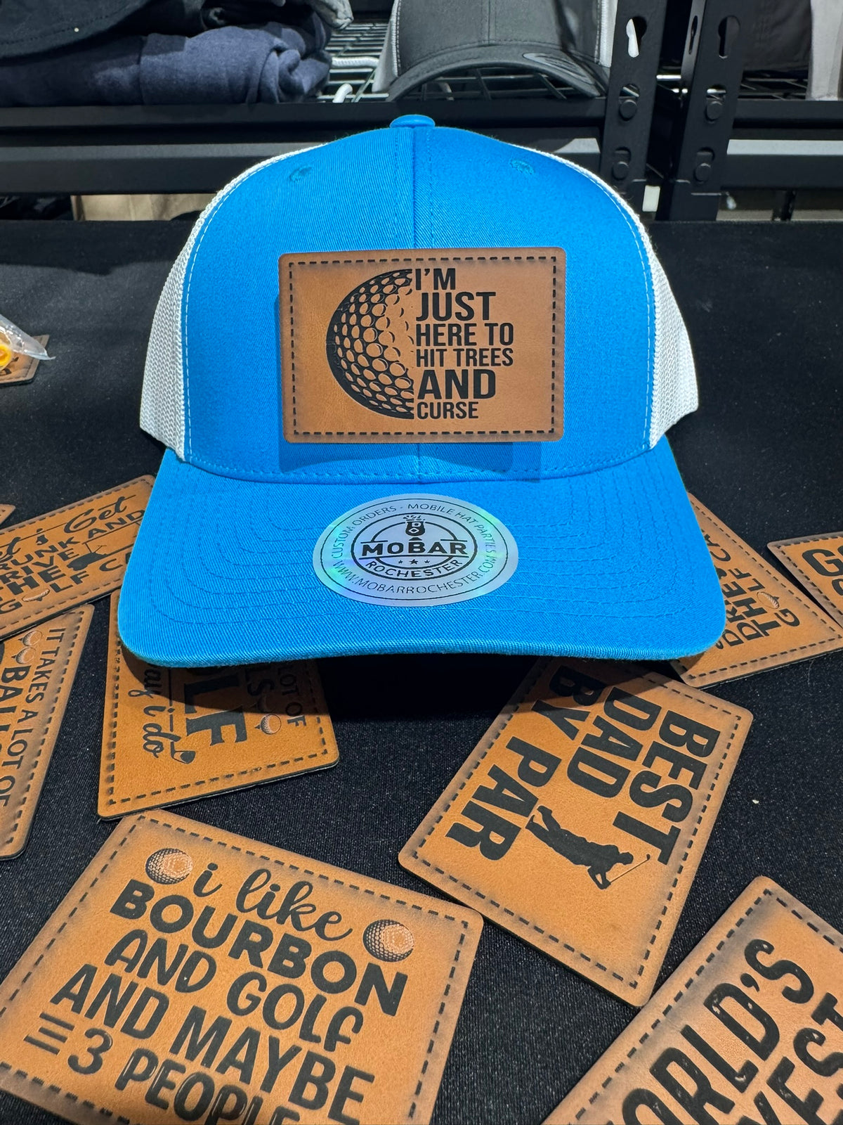 Just Here To Golf & Curse Golf Hat - view 6
