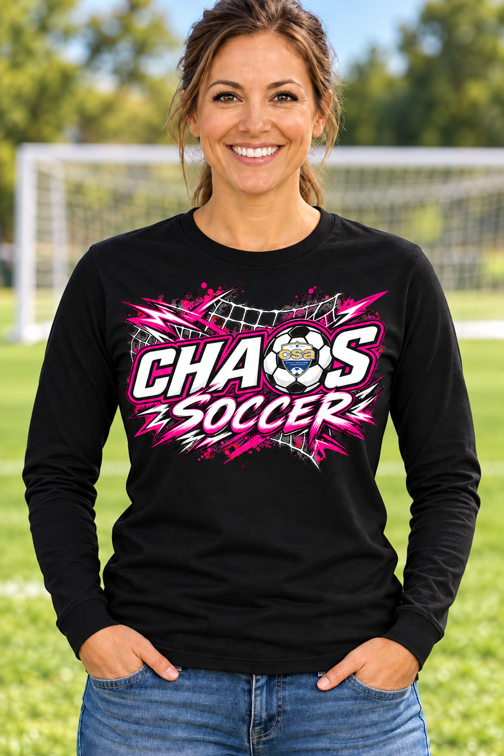Unisex Heavy Cotton Long Sleeve Team Shirt