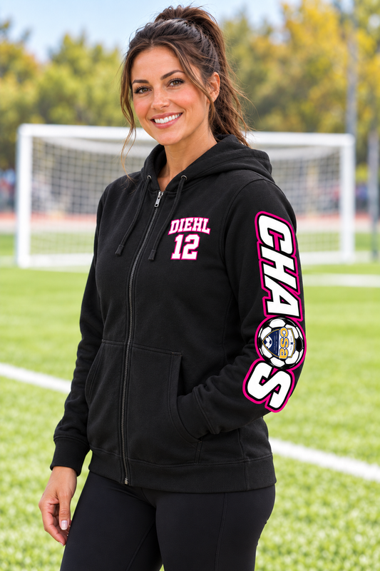 Unisex Full Zip Hoodie