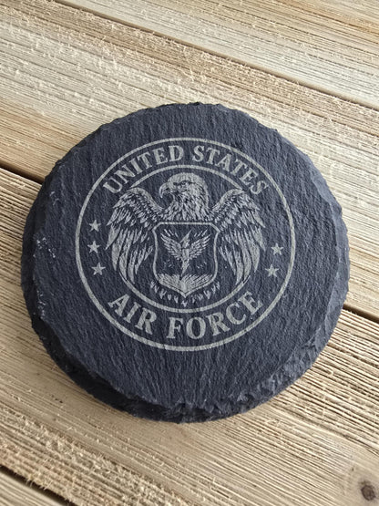 US Armed Forces Slate Coasters Set - view 4