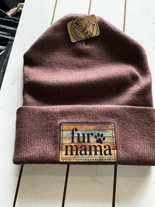 Winter Beanie - Fur Mama