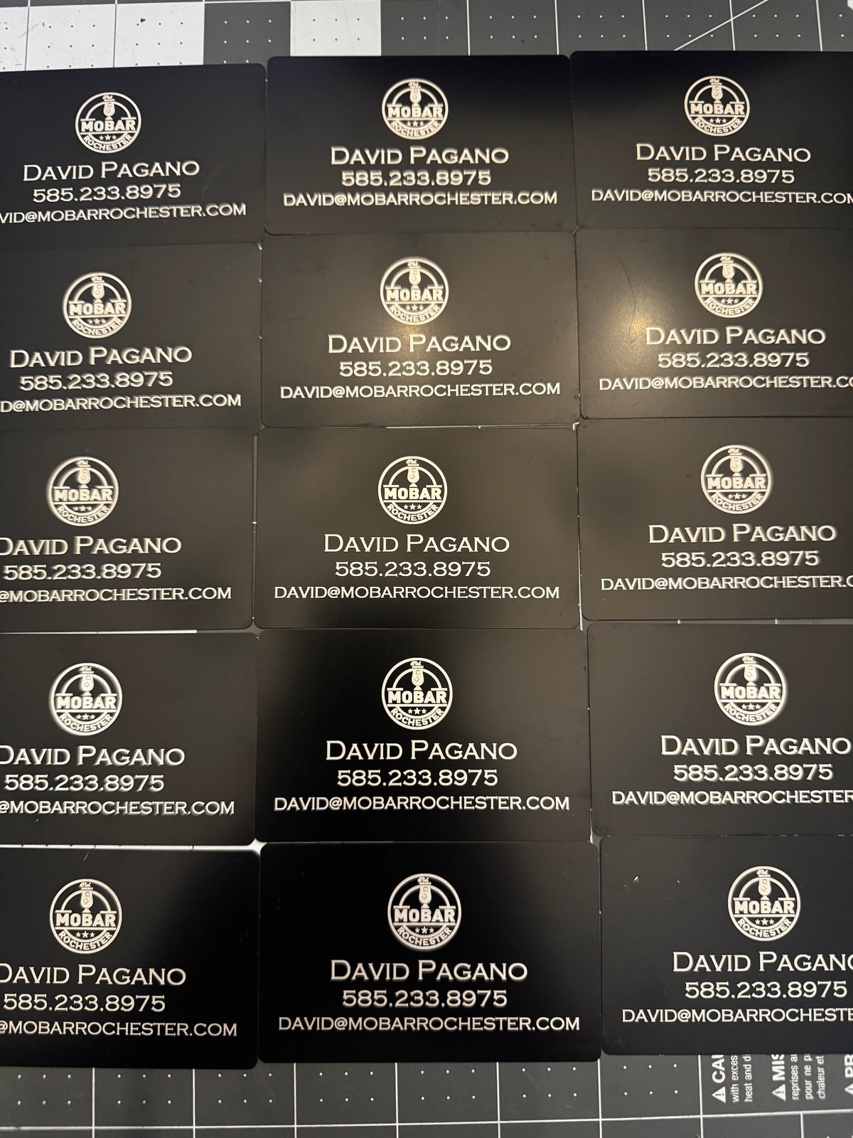 Custom Metal Business Cards (10 Pack) - view 2
