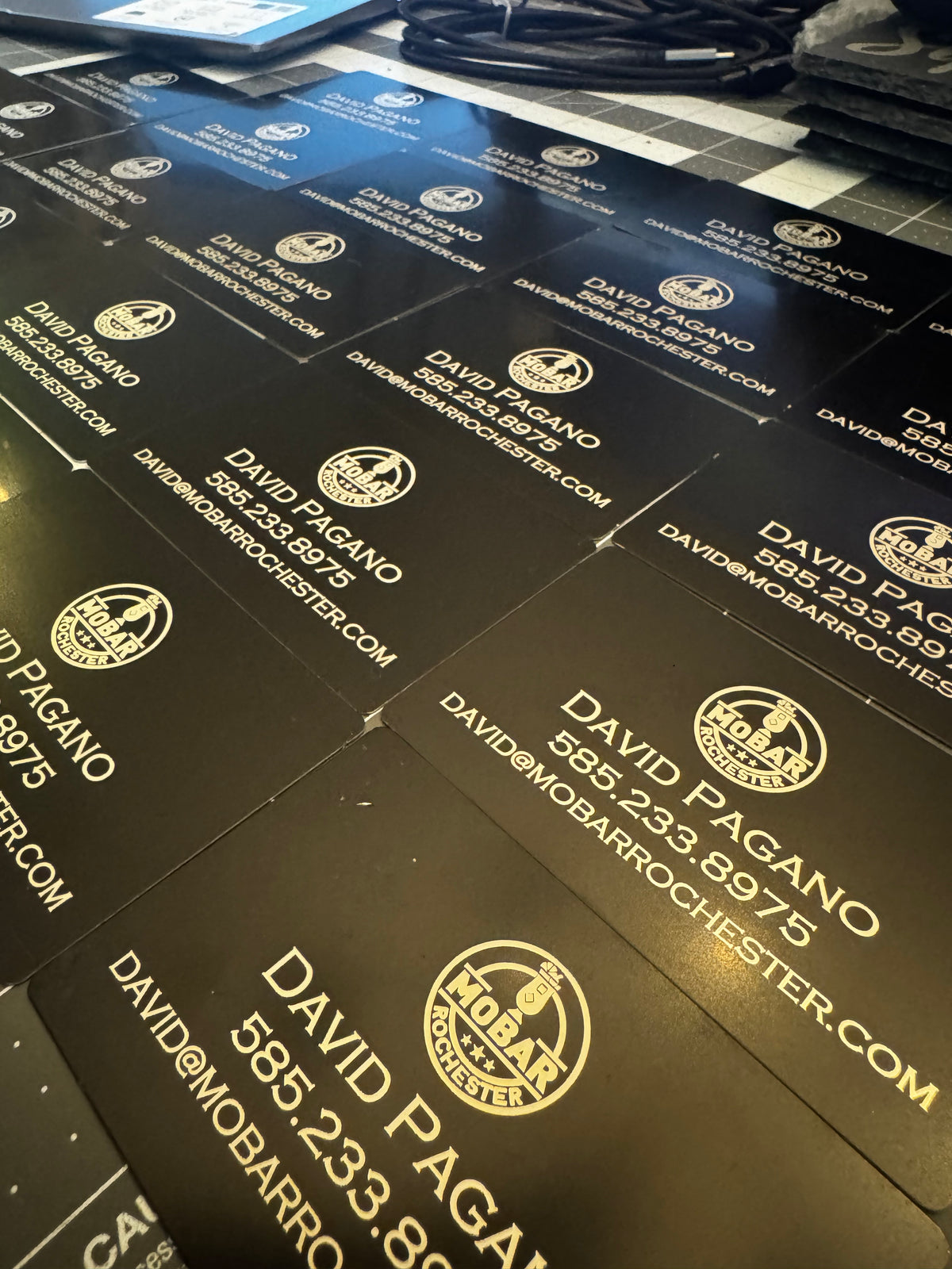 Custom Metal Business Cards (10 Pack)