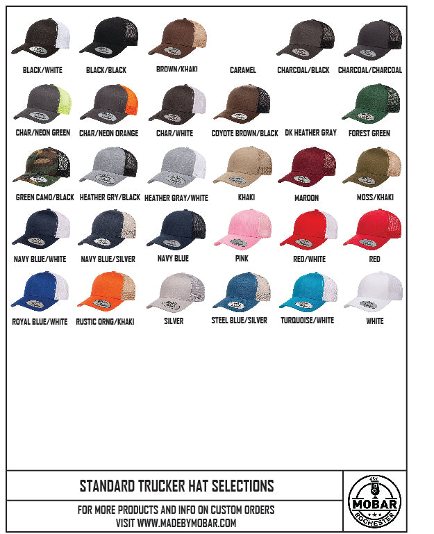 Made By Mobar trucker hat - alternate view