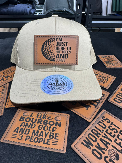 Just Here To Golf & Curse Golf Hat - view 4