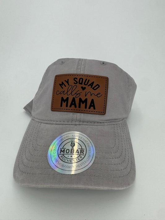 My Squad Calls Me Mama - Mom Buckle Hat