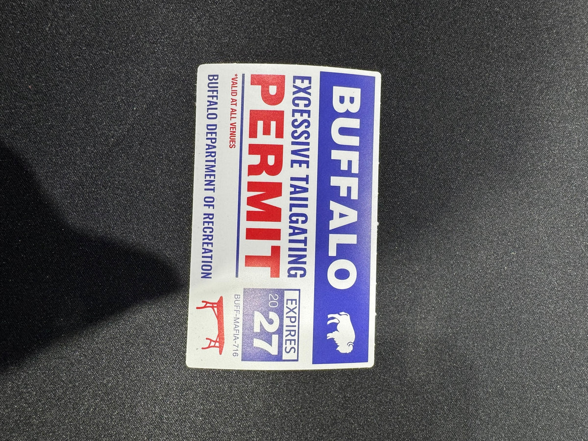 Buffalo Bills Mafia Vinyl Stickers - view 5