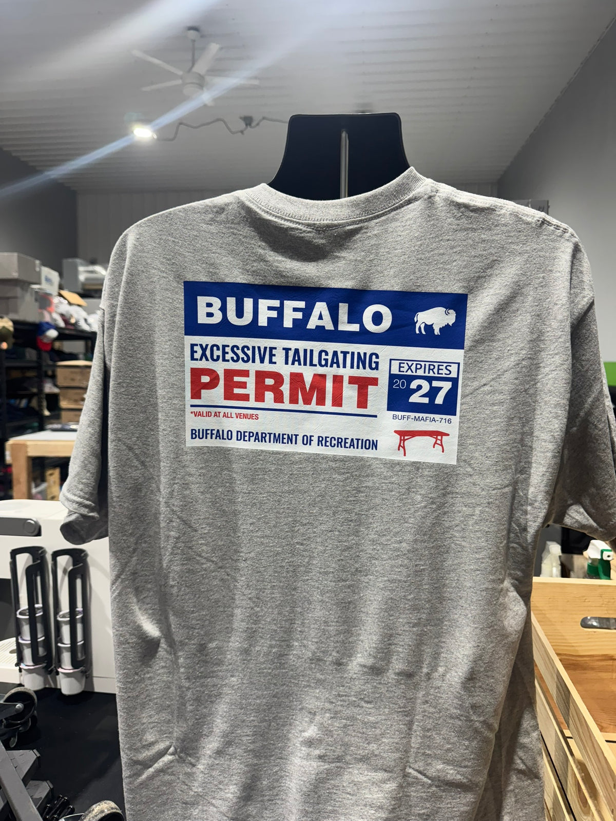 Bills Mafia Excessive Tailgating T-Shirt